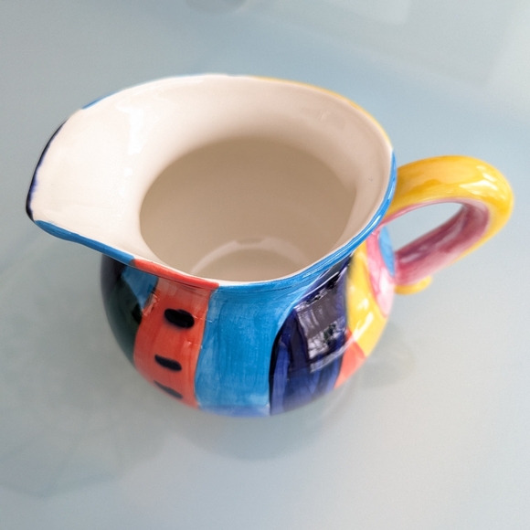 Robert Delaunay Nature Morte Colorful Pottery Pitcher - Signed Norton Museum Art - Picture 4 of 9